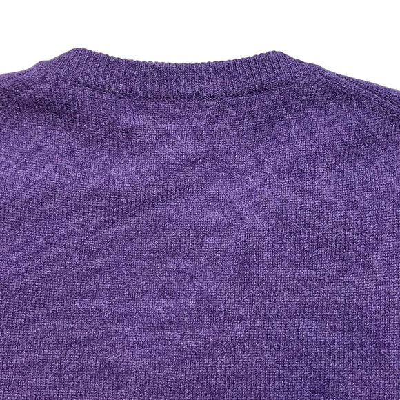 Club Room 100% Lambswool V-Neck Grandpa Career Collegiate Sweater - NWT - Sz XL - Picture 9 of 13